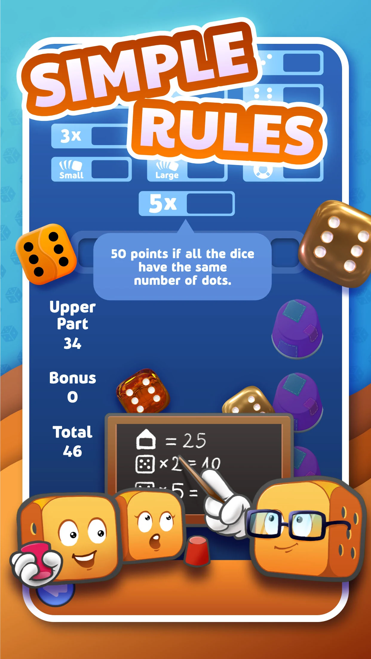 Dice Clubs® Classic Dice Game screenshot